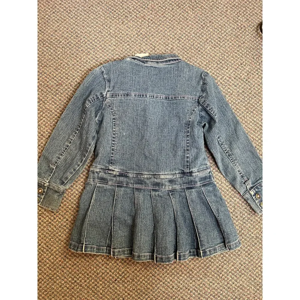 Disney Princess Vintage Denim Long Sleeve Dress 4T